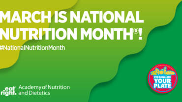 March is Nutrition Month: Here’s Five Tips on How to Improve Your Diet